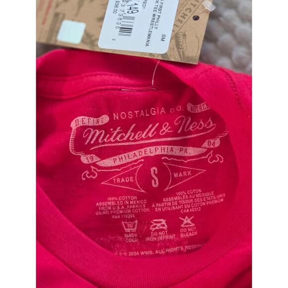 NWT “WrestleMania XV 1999 Throwback T/Mitchell & Ness NWT”Officially licensed - Picture 8 of 9